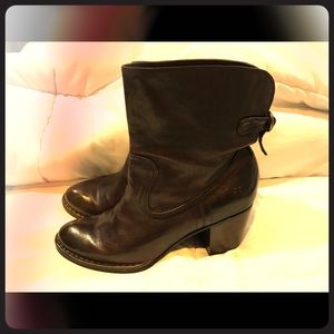 Frye dark brown size 10 boots